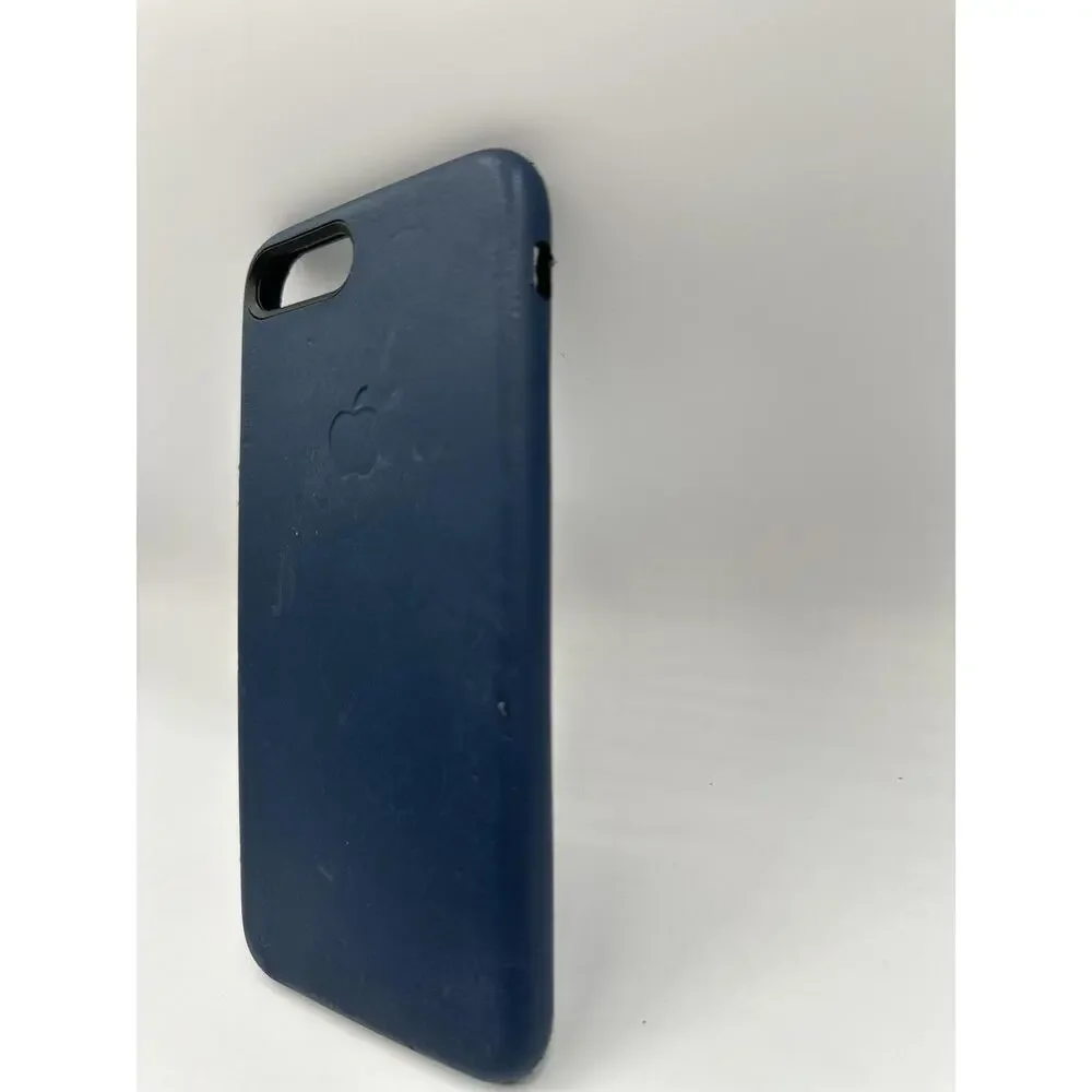 Apple iPhone 7-8 Plus, Navy Blue, Shock Proof Silicon Case Retro 33-09